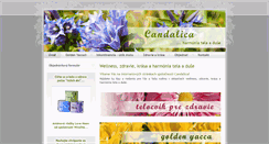 Desktop Screenshot of candalica.sk